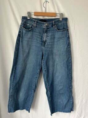 Uniqlo Wide Leg Cropped Jeans